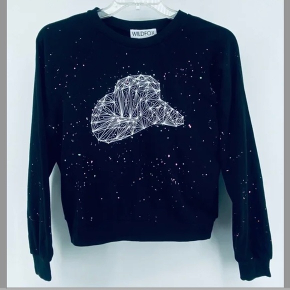 WILDFOX Constellation sweatshirt (Med) NWT - Picture 2 of 4